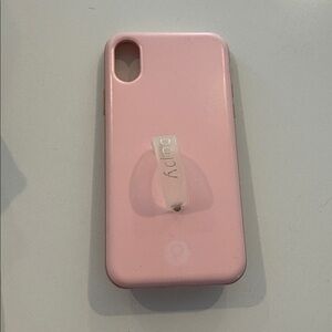 Light Pink Loopy Case - iPhone X